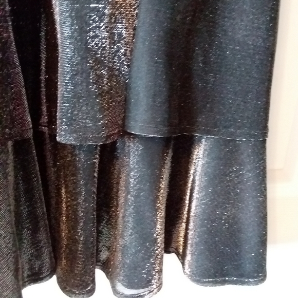 Maternity dress shimmery black size M - Picture 4 of 5